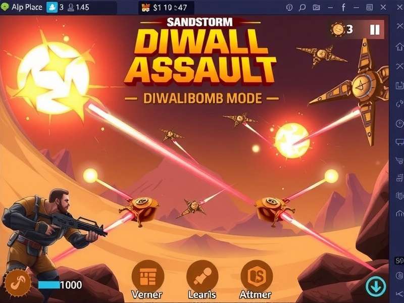 Diwali Bomb Mode in Sandstorm Assault