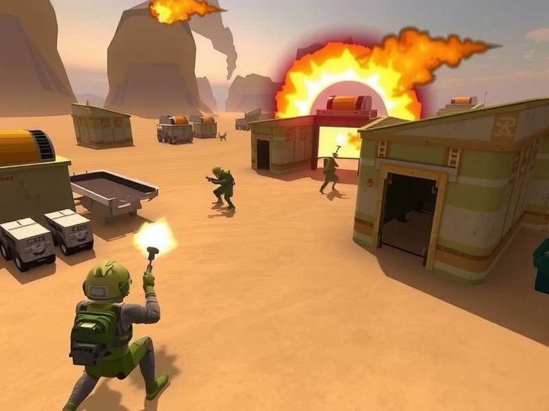 Sandstorm Assault Gameplay Screenshot